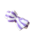 Headband Purple & White Stripes